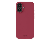 Etui do telefonów Holdit Silicone Case iPhone 16 Red Velvet 16511